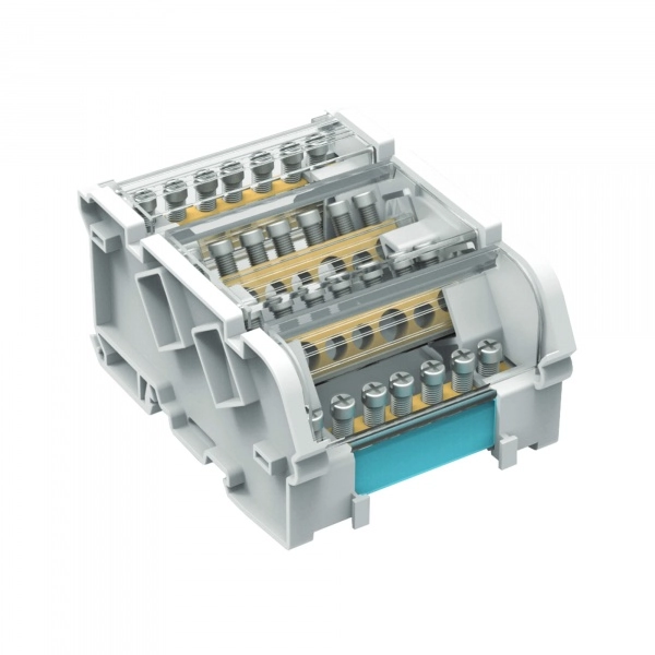 Шина нул. 4х7 в корпусе 100А, 5х6мм 2х7,5мм. DKC BD10074