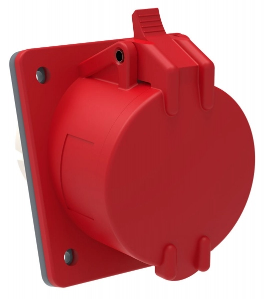 Розетка IEK 424 3Р+PЕ 32А 6ч/380-415В IP44 встраиваемая MAGNUM