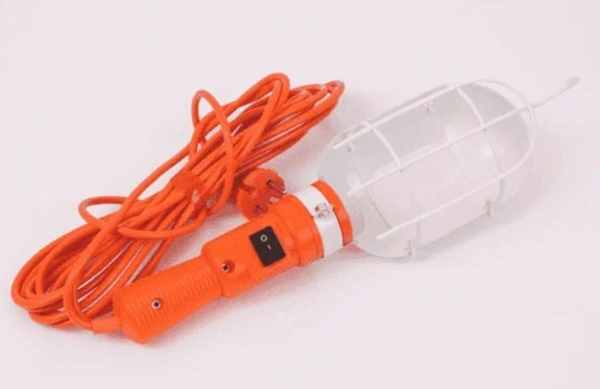 Светильник переносной ЛСУ-1 ПВС с выключателем 10м (РВО)