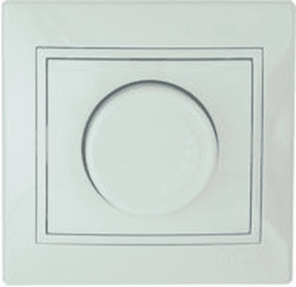 Lezard  Mira  Белый-Белый Диммер 800 Вт скрытая установка  (859382) 701-0202-115