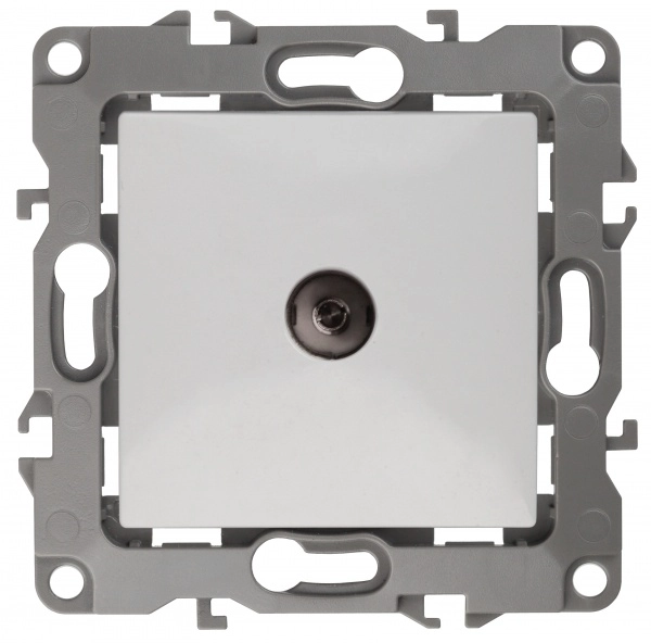 Розетка ТВ одноместная Эра12 БЕЛЫЙ 12-3101-01 Б0014705