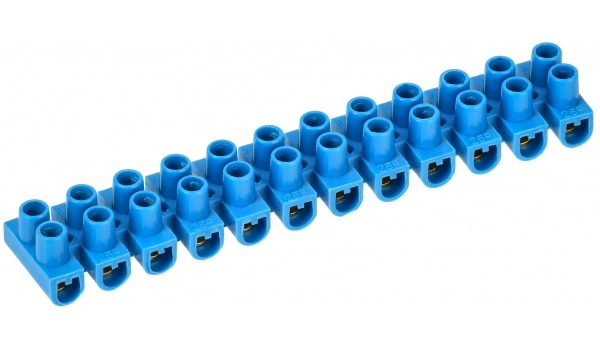 Зажим винтовой ЗВИ  3 н/г 1,0-2,5 мм2 12пар ИЭК синие