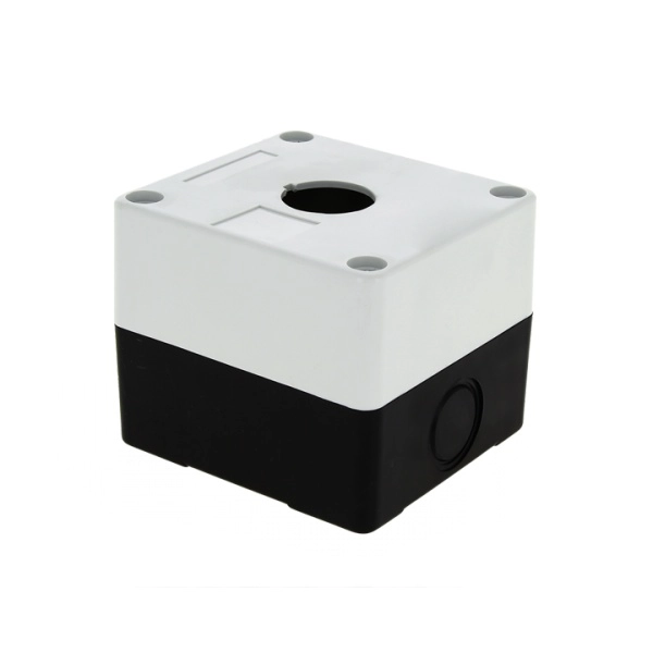 Корпус EKF КП101 1 кнопка белый пластиковый (кратно 1)