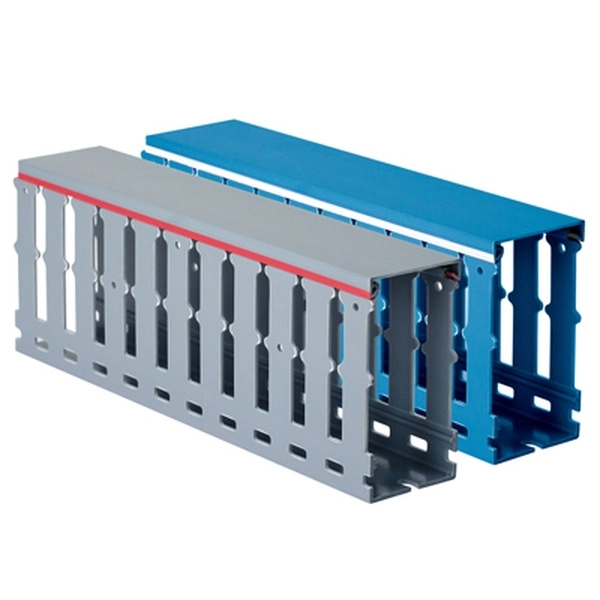 Кабель-канал перфорированный 25х30 Серый RL12 DKC 00127RL (кратно 2)