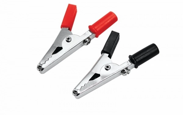 Зажим крокодил   5А 55мм  REXANT (отдавать красный + черный) 16-0006 (кратно 2)