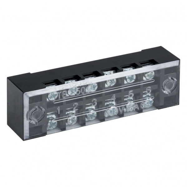 Терминал клеммный EKF PROxima TB-1506 до 1,5 мм2 15A 6 клеммных пар