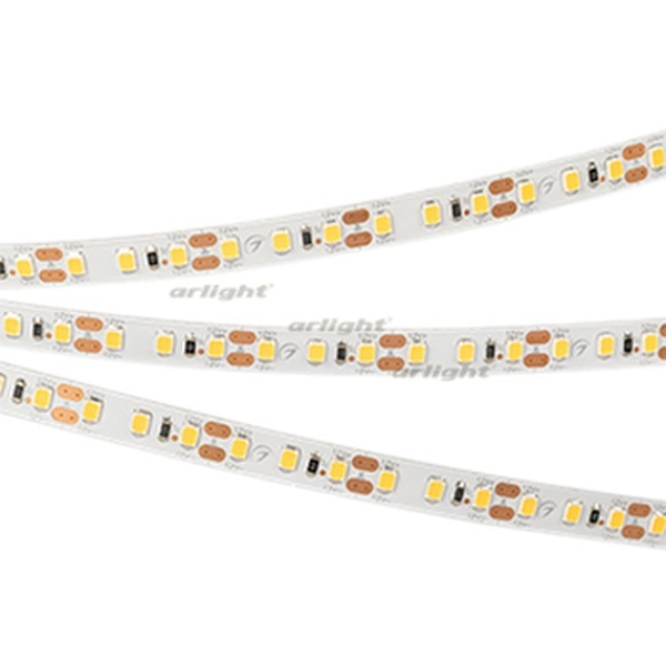 Светодиодная лента Arlight IP33 12V 9,6 Вт/м 3000К RT 2-5000 12V Warm3000 2x (3528, 600 LED, ) (кратно 5)