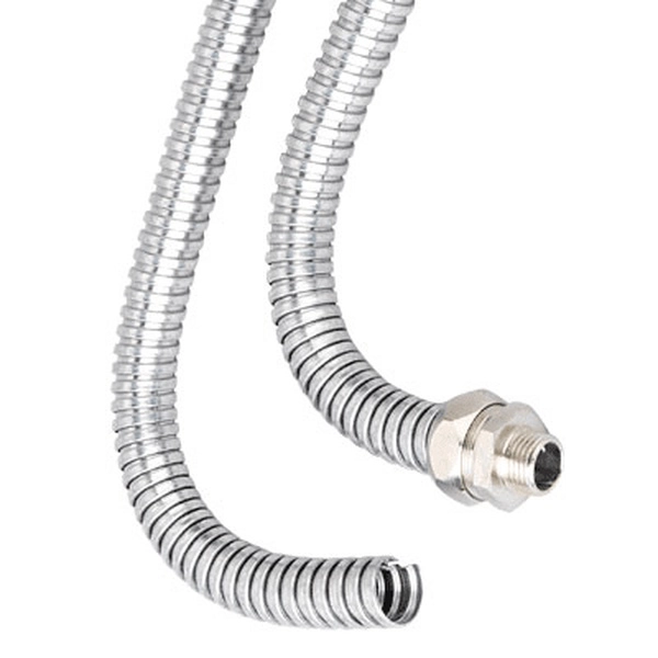 Металлорукав из оцинкованной стали DKC DN 20мм, D внутренний - 20,5 мм, D наружный -  24,5 мм, IP40, 50м,  667R2024 (бухта 50) (кратно 50)