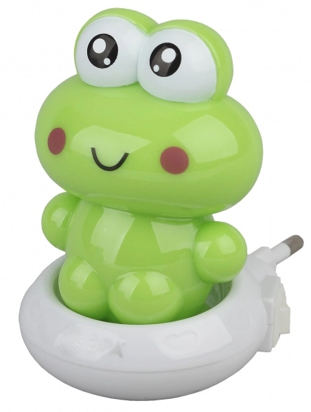 Ночник ЭРА NN-608-SW-GR зеленый "Лягушонок"