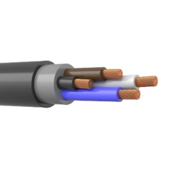 Кабель медный силовой гибкий КГВВнг(А)-LS 4х4 ГОСТ (заливка)