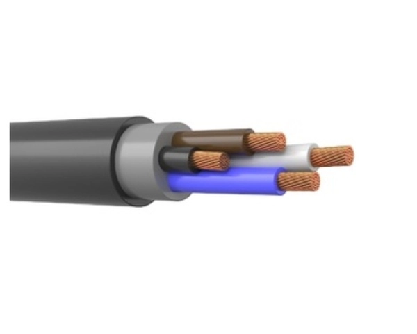 Кабель медный силовой гибкий КГВВнг(А)-LS 4х2,5 ГОСТ (заливка)