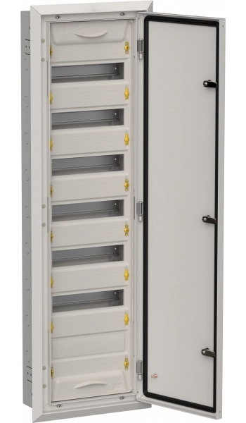 TITAN 5 Корпус мет. ЩРв-84 (1х84) 1130х365х130 IP31 сер IEK