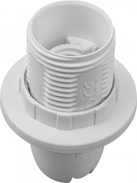 Патрон Navigator NLH-PL-R1-E14 пластик люстровый с кольцом 71 602