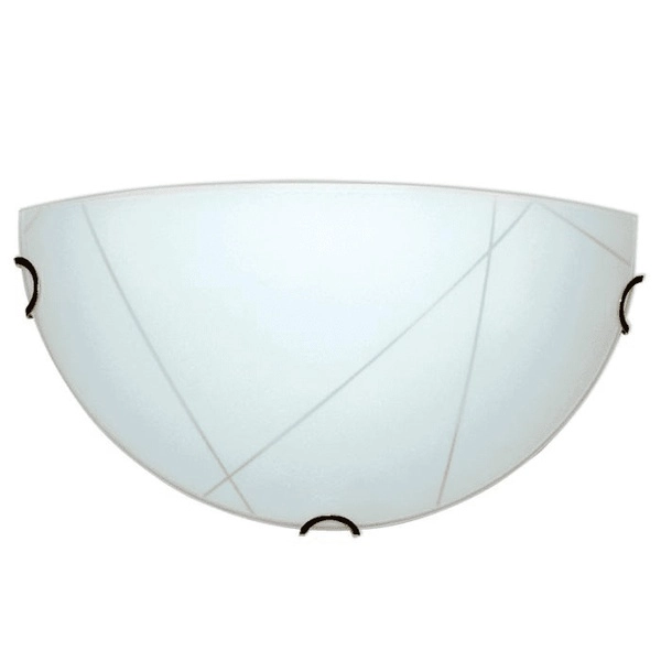 Светильник Элетех НББ 21-60 M19 "Контур" 300/2 матовый белый /кл золото