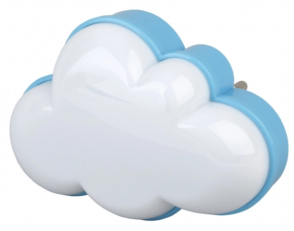 Ночник ЭРА NN-605-LS-W белый ночник "Облачко"