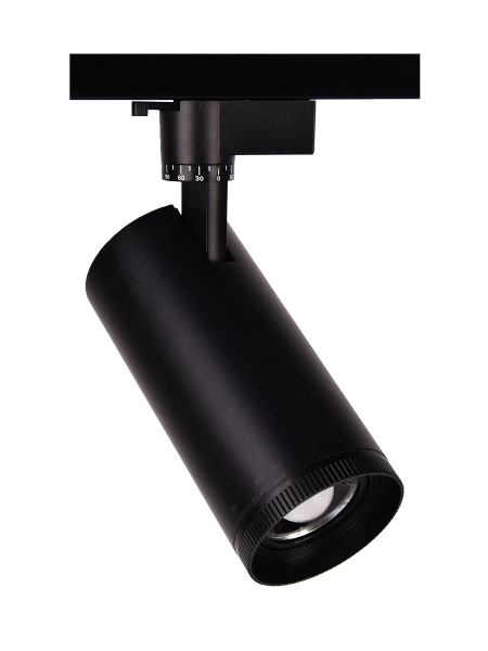 Трековый светильник Jazzway PTR 0728 ZOOM 28w 4000K 15-60град BL (чёрный) IP40