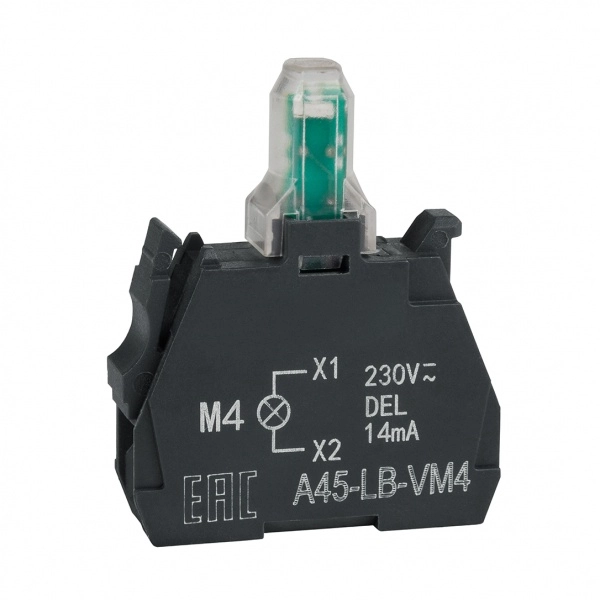 Световой блок OptiSignal D22 A45-LB-VM4 красный 230-240VAC ZBVM4 (кратно 1)