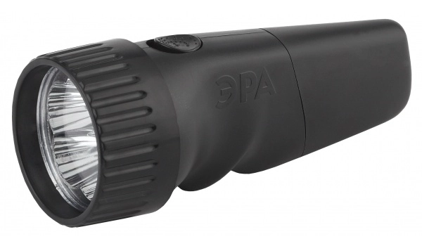 Фонарь светодиодный ЭРА SDA30M 5LED аккумулятор 1,6Ah прямая зарядка 220V черный пластик