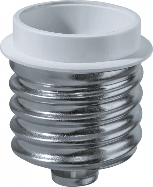 Патрон-переходник Е40-Е27 алюм.оцинк.белый NLA-E40-Е27 71 991 Navigator