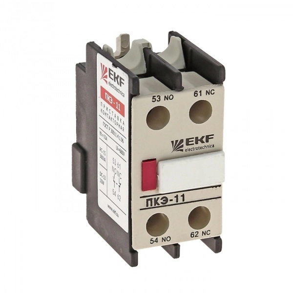 Приставка  EKF  ПКЭ-11 NO+NC PROxima (кратно 1)