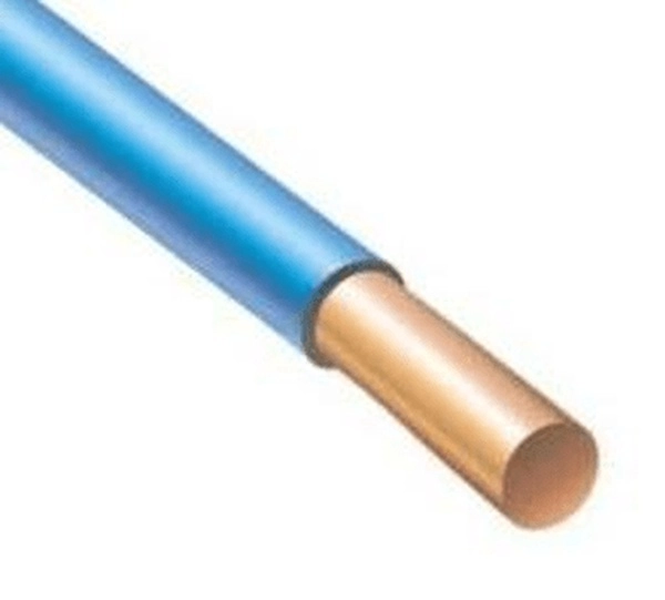 Провод медный ПуВ 6 (ПВ-1 6) синий (бухта 250)