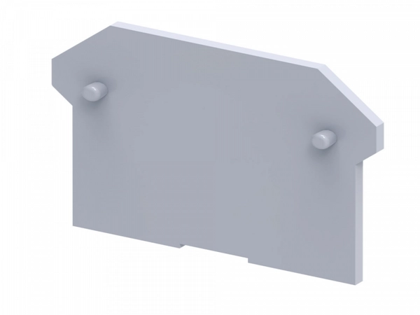 Крышка концевая для клеммы проходной OptiClip EP2,5/4UN-серый (кратно 50)