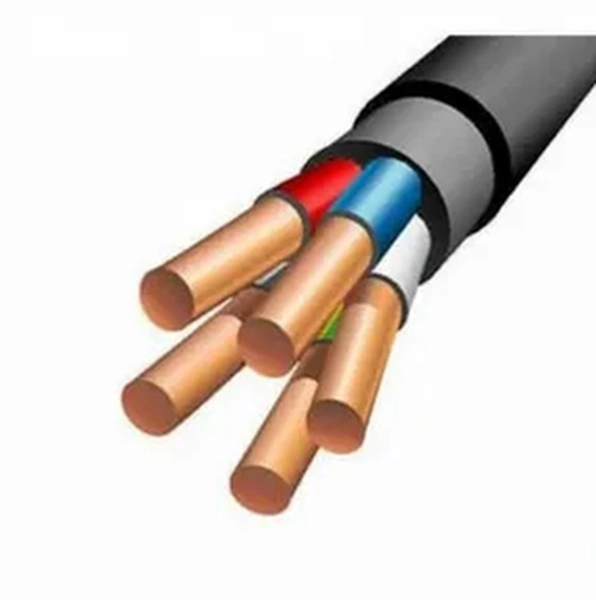 Кабель медный силовой в ПВХ изоляции ВВГнг(А)-LS 5х6-1 Цветлит