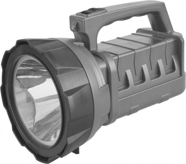 Фонарь светодиодный Navigator NPT-SP14-ACCU 71 596 прожектор 2 режима 3Вт LED 200лм аккумулятор 4V3Ah ЗУ 220V серый пластик IP33