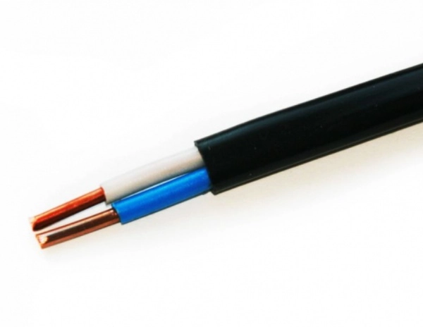 Кабель медный силовой в ПВХ изоляции ВВГнг(А)-LS 2х1,5-0,66 плоский (кратно 100)