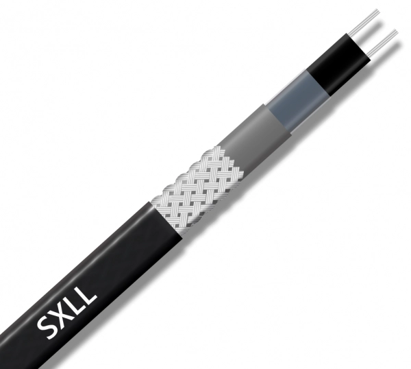 Саморегулирующийся греющий кабель SXLL20-2CR строительного применения (трубы) 20 Вт/м 16AWG термопласт Extherm