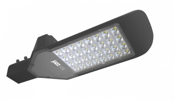 Светильник светодиодный уличный Jazzway ДКУ  30Вт 3400Лм 5000K 353х126х56 IP65 /PSL 02  30w 85-265V GR (посадочный диаметр 42мм) + кронштейн код 411317