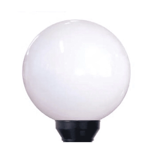 Светильник садово-парковый Элетех "Шар" 250 Г НТУ 06-60-01 опал /корпус черный ГУ (230)