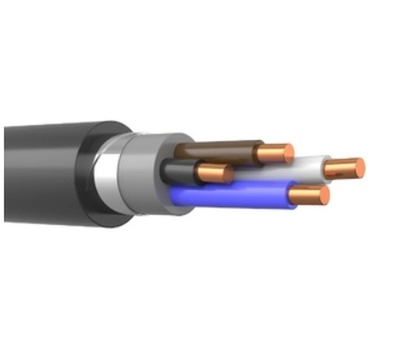 Кабель медный силовой бронированный ВБШвнг(А)-LS 4х2,5-1 (ож) ГОСТ Кабэкс