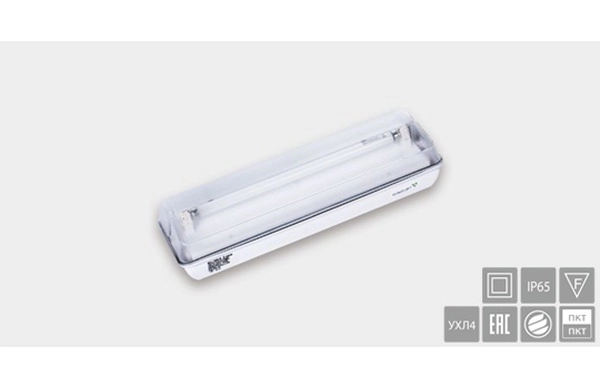 Белый свет BS-893-1х8 IP65 "Meteor" 80х360х110 IP65 3ч непостоянный