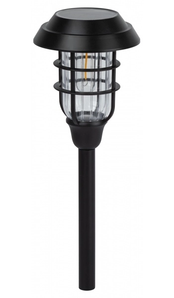 ERASS12-03 ЭРА Садовый светильник Лофт на солнечной батарее , 1LED, 11*11*45 см