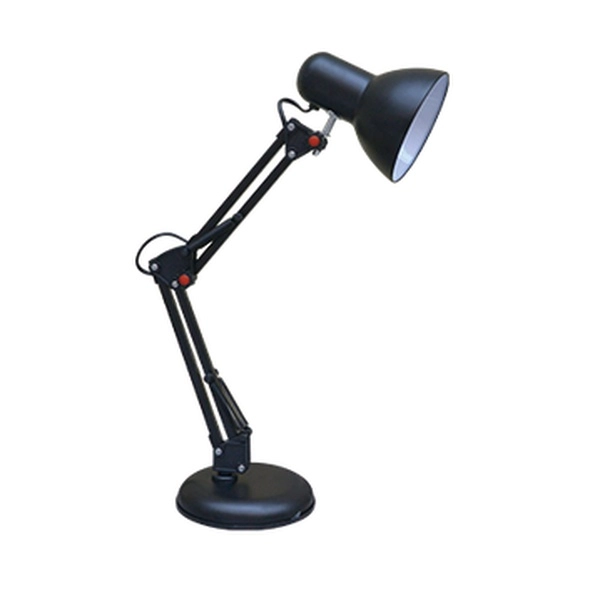 Светильник настольный под лампу IN HOME СНО-15Ч  на основании 60Вт E27 черный (коробка)