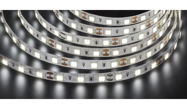 Светодиодная лента Navigator IP20  12V  14.4 Вт/м  4000К  71 424 NLS-5050W60 СД (1 упаковка- 5 метров) (кратно 5)