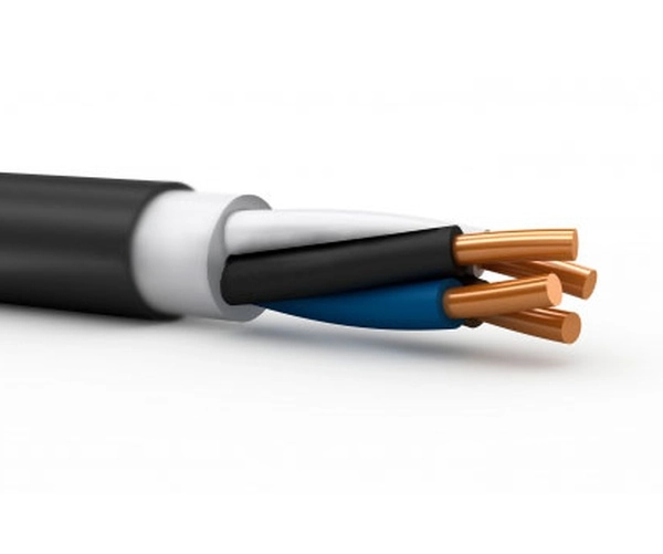 Кабель медный силовой в ПВХ изоляции ВВГнг(А)-LS 4х1,5-1 Цветлит