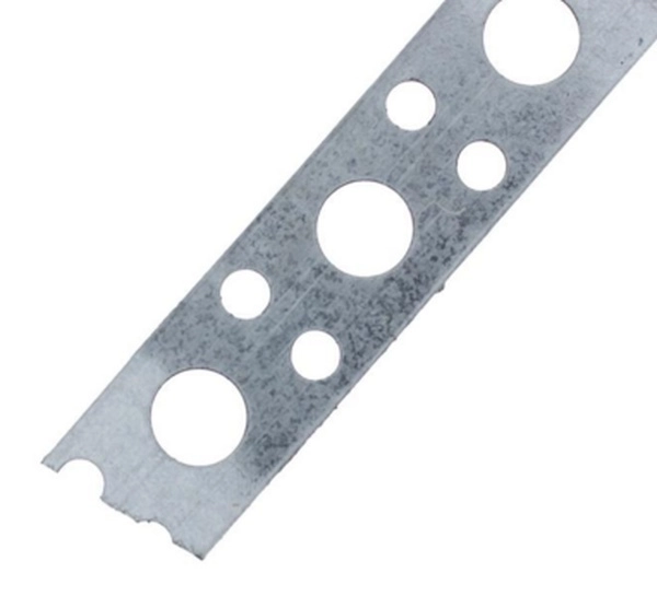 Лента перфорированная 0,5х12 мм прямая монтажная (25м)