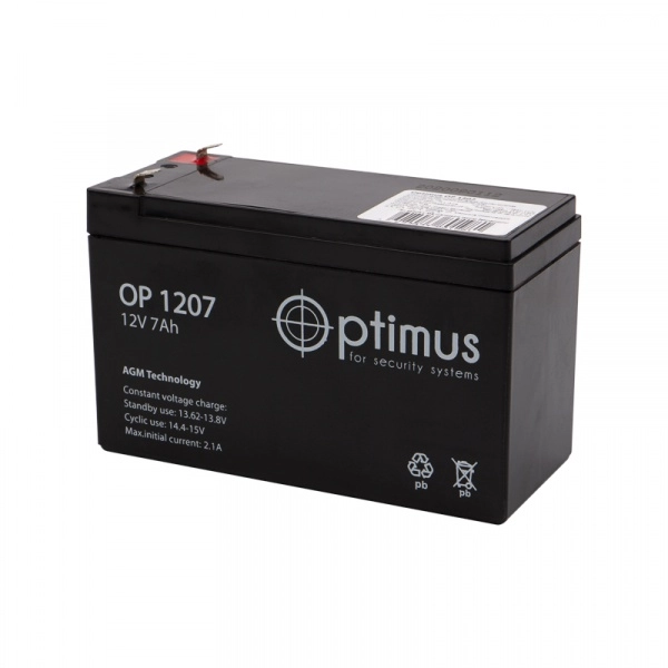 Аккумулятор REXANT 12V 7A/h 30-2070-4