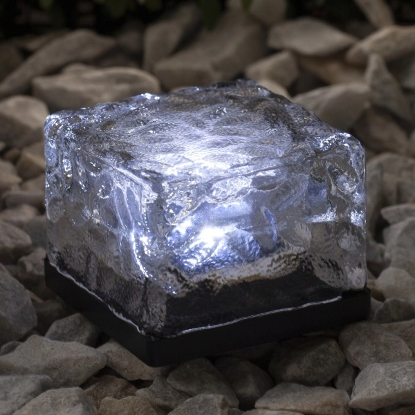 ERASF024-20  ЭРА Садовый светильник Камень на солнечной батарее