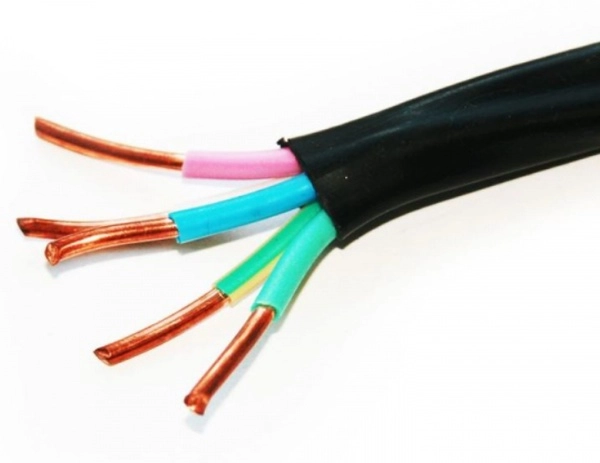 Кабель медный силовой в ПВХ изоляции ВВГнг(А)-LS 5х2,5-0,66 ЭНЕРГОМИР