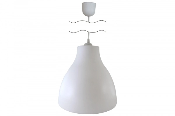 Светильник TDM НСБ 21-60-002 УХЛ4 "Melodi" опал, шнур белый