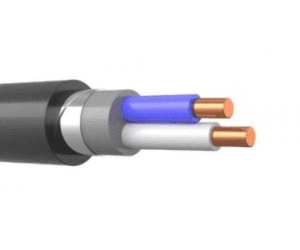 Кабель медный силовой бронированный ВБШвнг(А)-LS 2х6-1 (ож) ГОСТ Кабэкс
