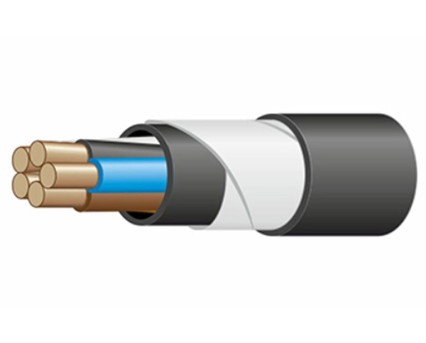Кабель медный силовой бронированный ВБШвнг(А)-LS 5х10-1 (ож) ГОСТ ЭМ-КАБЕЛЬ