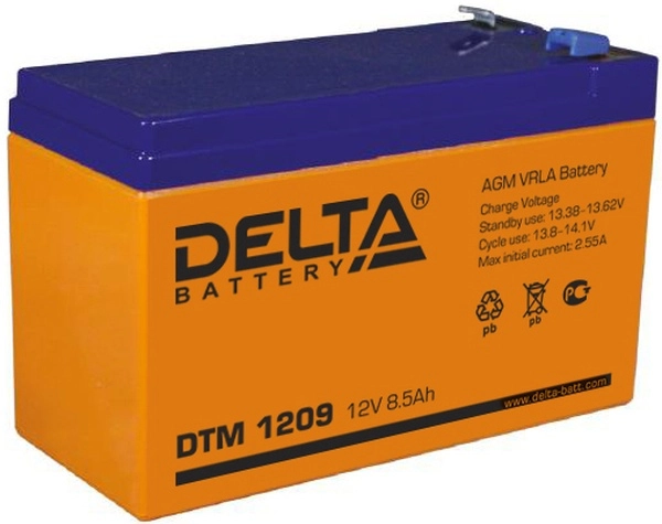 Аккумулятор Delta DTM 1209 9Ач 12B