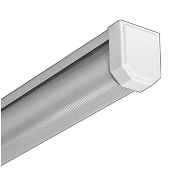 Cветильник Crystal 136 LED-10 1230х55х70 расс. прозр. ПС, осн. сталь окр. б.к. IP 20 под лампу LED