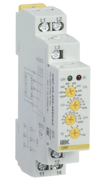 Реле фаз ORF 05. 3ф 220-460 В AC