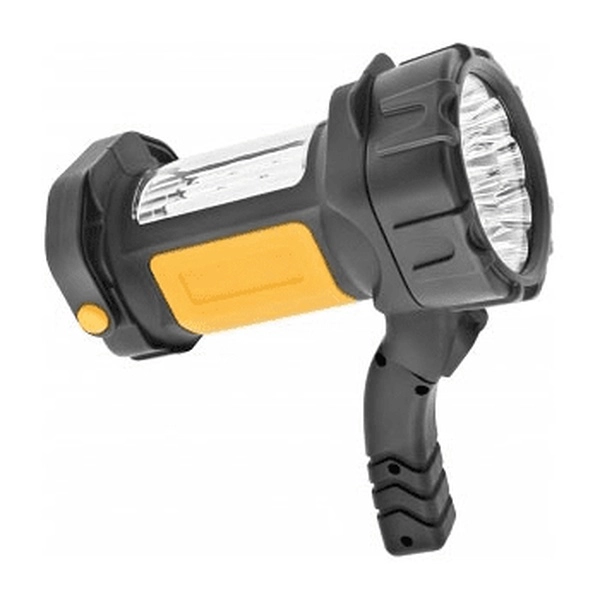 Фонарь светодиодный Navigator NPT-SP11-3AA 94 944 прожектор/кемпинг 3 режима 15+12LED 3хAA желтый/черный пластик IP54