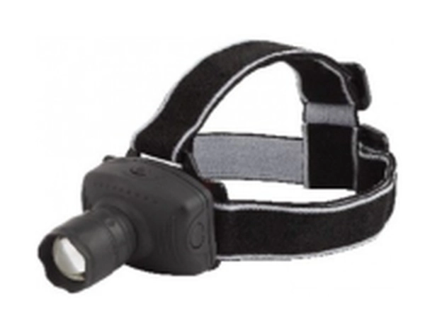 Фонарь налобный светодиодный ТРОФИ GB-301 3Вт, 3хААА, картон